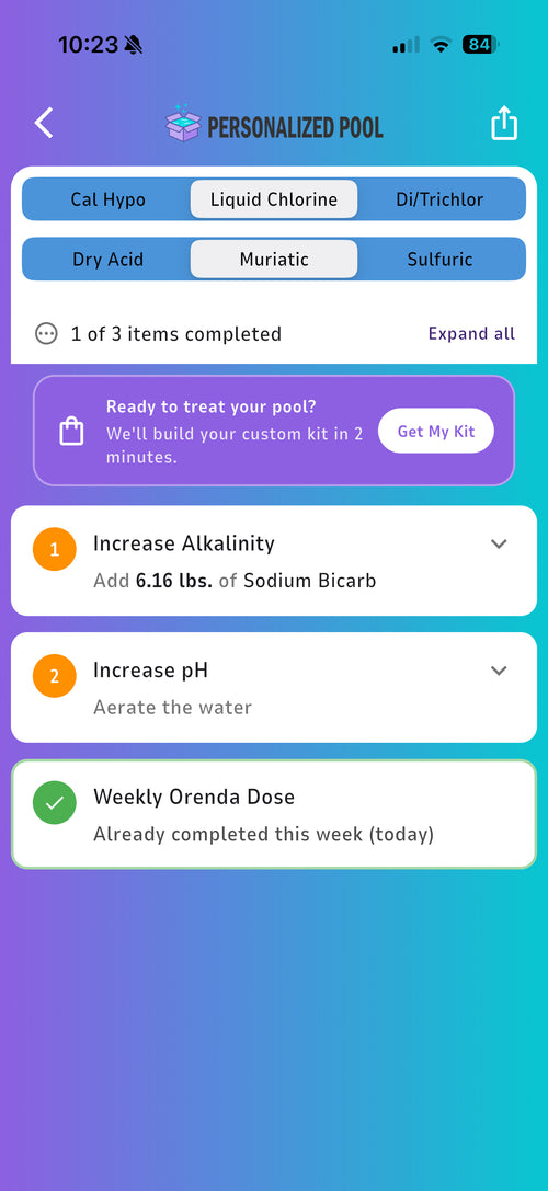 Guided Treatment Steps